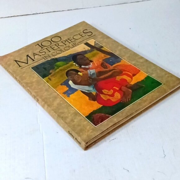 Vintage Coffee Table Book 100 Masterpieces in Colour Galley Press 1986 - Picture 5 of 8